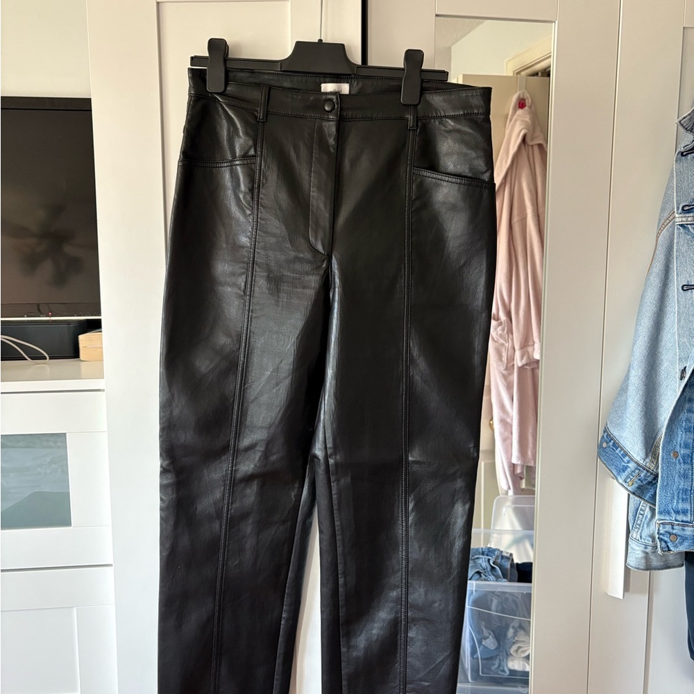 Wilfred Rebel Black Vegan Leather Pants